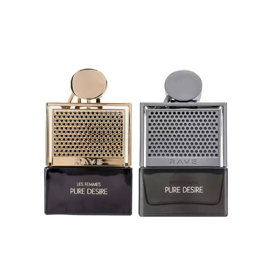 Rave Pack 2X Edp 100Ml (Les Femmes Pure Desire + Intense Men Pure Desire)