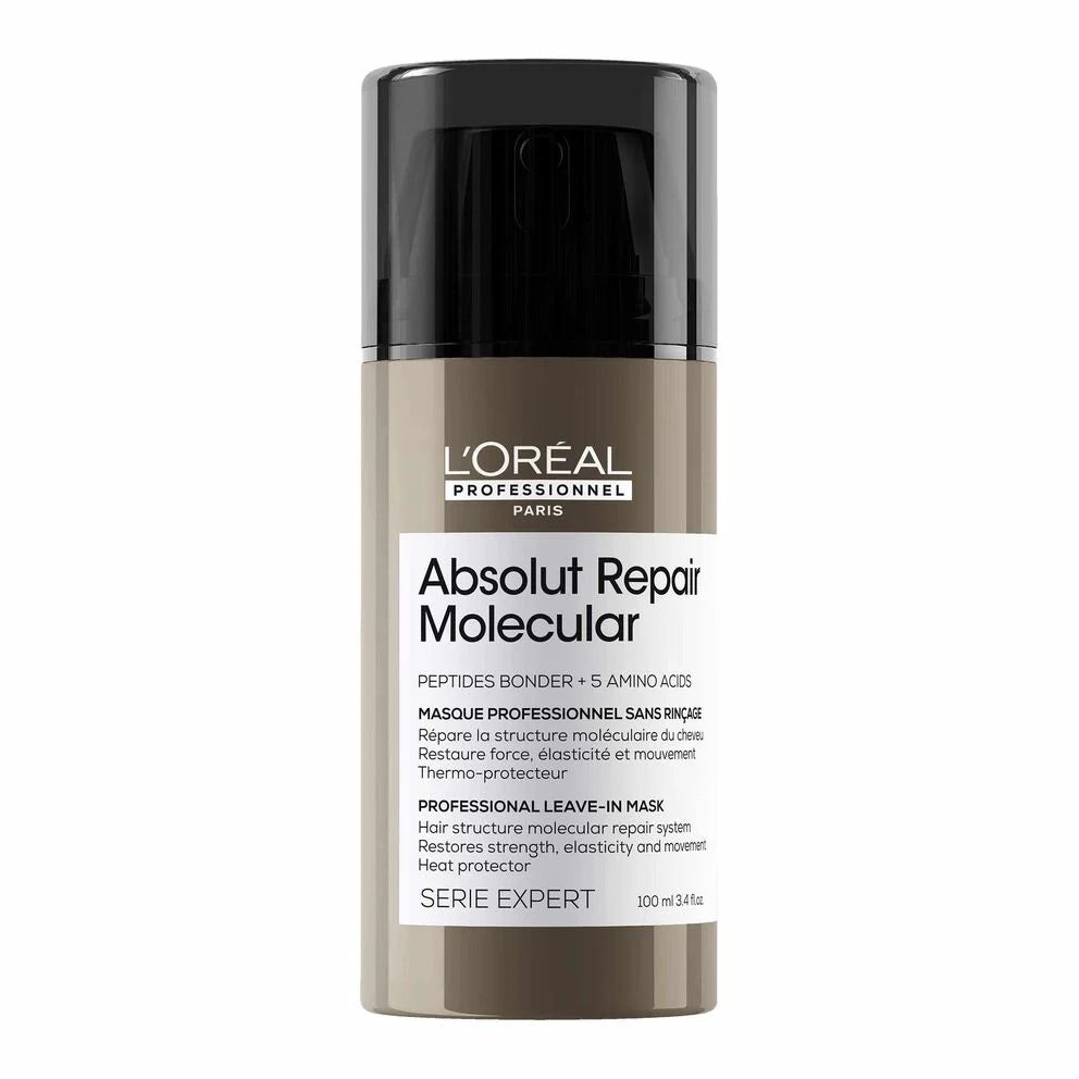 LOREAL PROFESSIONNEL ABSOLUT REPAIR MOLECULAR LEAVE MASK 100ML