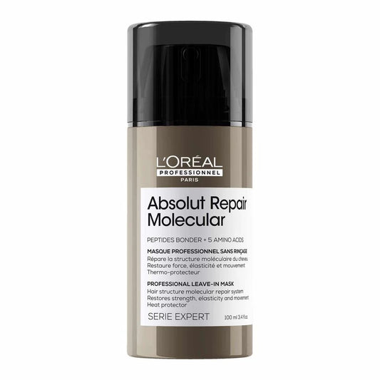 LOREAL PROFESSIONNEL ABSOLUT REPAIR MOLECULAR LEAVE MASK 100ML