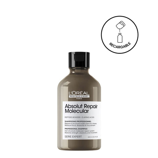 LOREAL PROFESSIONNEL ABSOLUT REPAIR MOLECULAR SHAMPOO 300ML