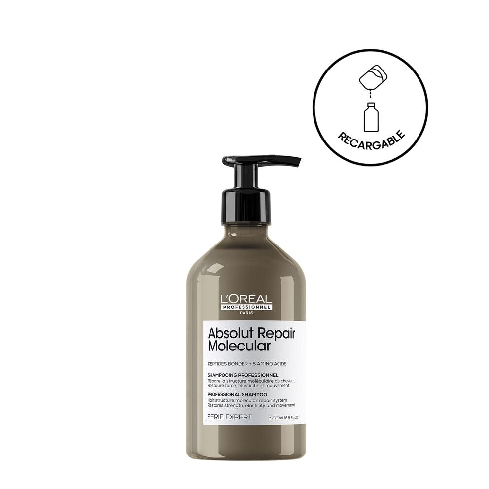 LOREAL PROFESSIONNEL ABSOLUT REPAIR MOLECULAR SHAMPOO 500ML