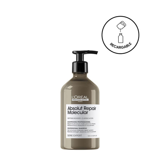 LOREAL PROFESSIONNEL ABSOLUT REPAIR MOLECULAR SHAMPOO 500ML