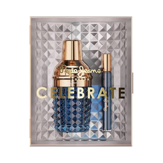 PEPE JEANS CELEBRATE FOR HIM GIFT SET EDP 100ML + 10ML