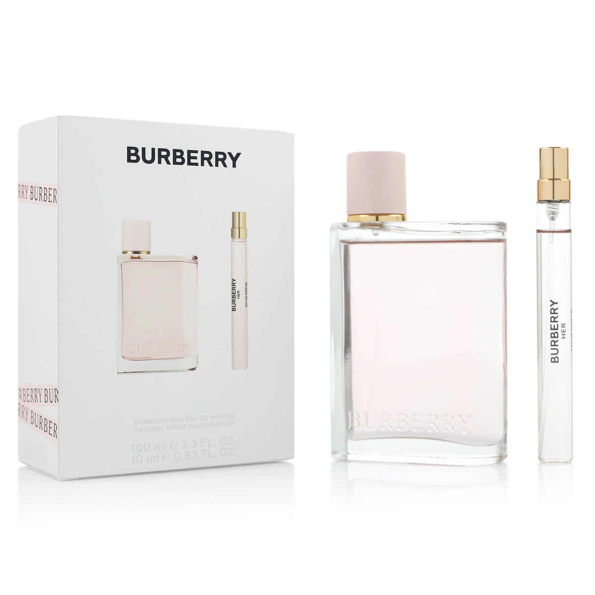 BURBERRY HER SET EDP 100ML + 10ML