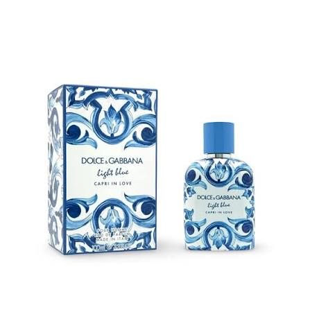 DOLCE & GABBANA LIGHT BLUE CAPRI IN LOVE MEN EDP 100ML