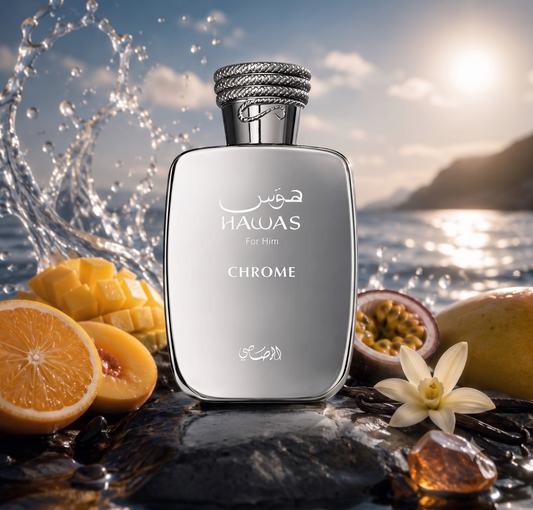 RASASI HAWAS CHROME FOR HIM EDP 100ML