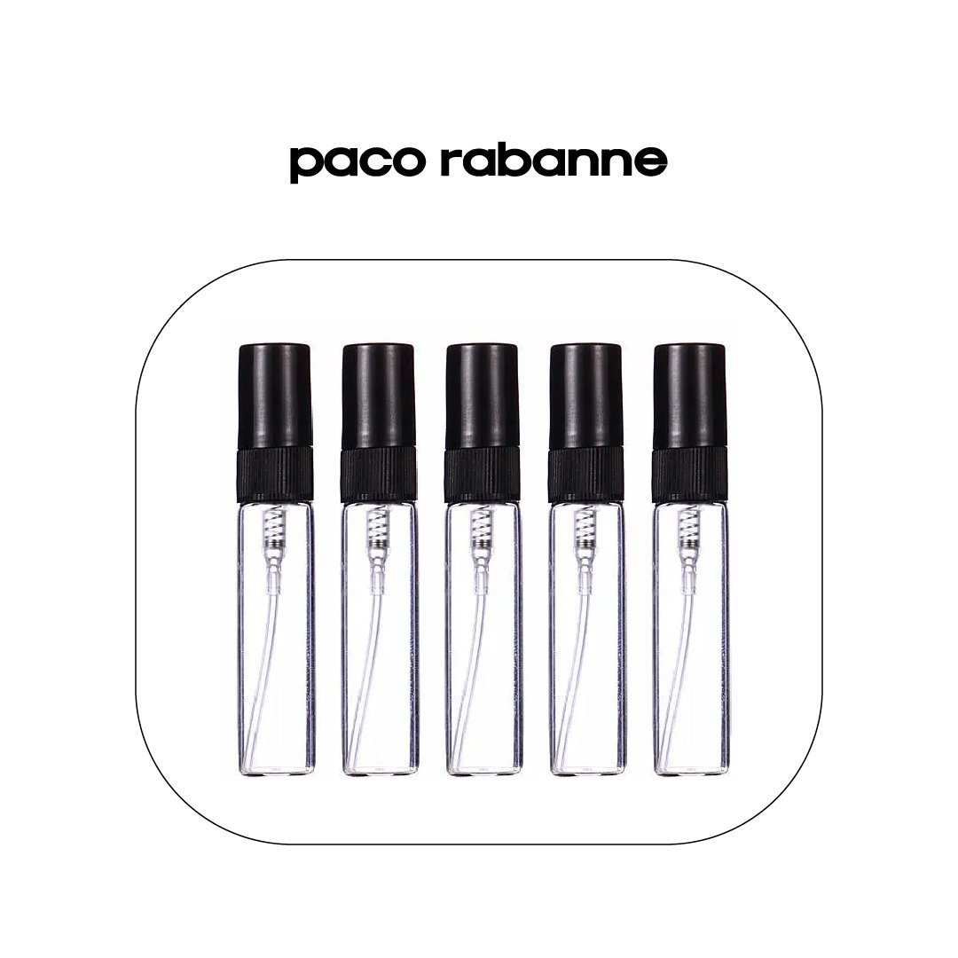 Pack 5 Decant Paco Rabanne Hombre Surtido