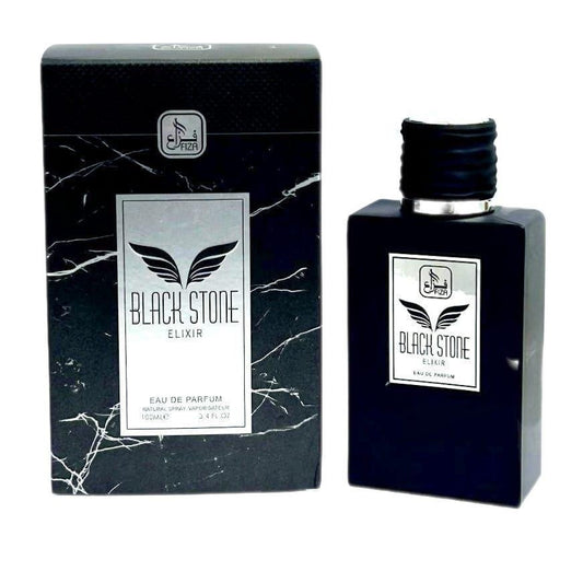 ZAK PERFUMES FIZA BLACK STONE ELIXIR MEN 100ML EDP