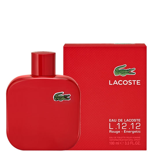 LACOSTE L12 12 ROUGE MEN EDT 100ML