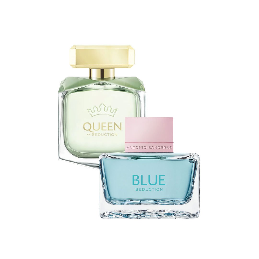 Antonio Banderas Pack X2 80Ml (Blue Seduction Woman 80Ml + Queen Of Seduction 80Ml)