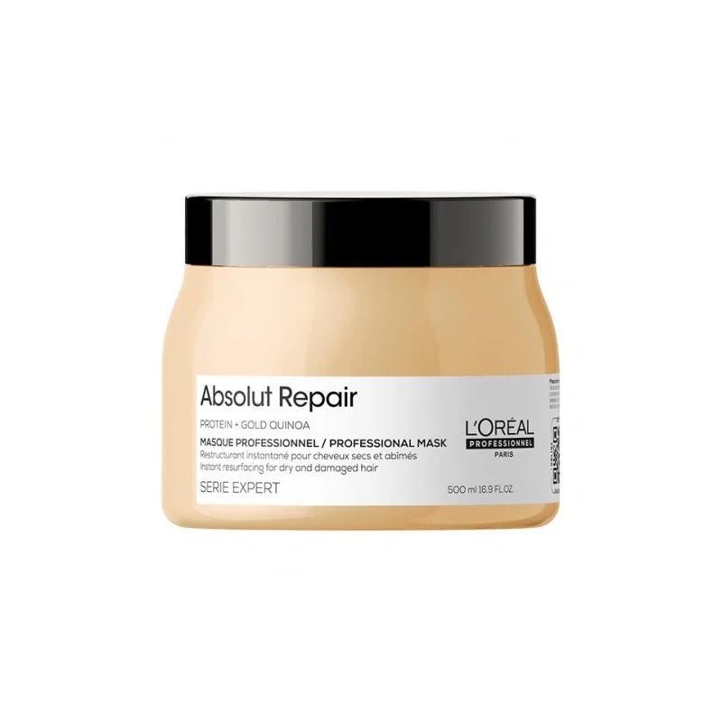 LOREAL PROFESSIONNEL ABSOLUT REPAIR GOLD QUINOA MASCARA 500ML
