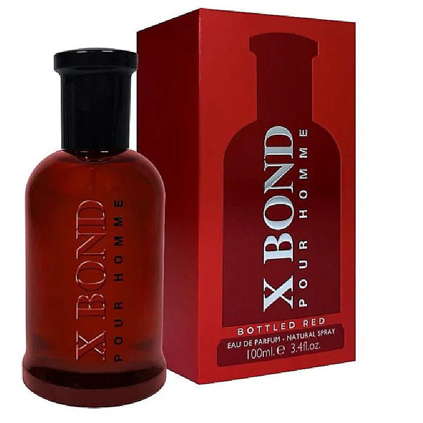 LOUIS OLIVIER X BOND BOTTLED RED MEN 100ML EDP