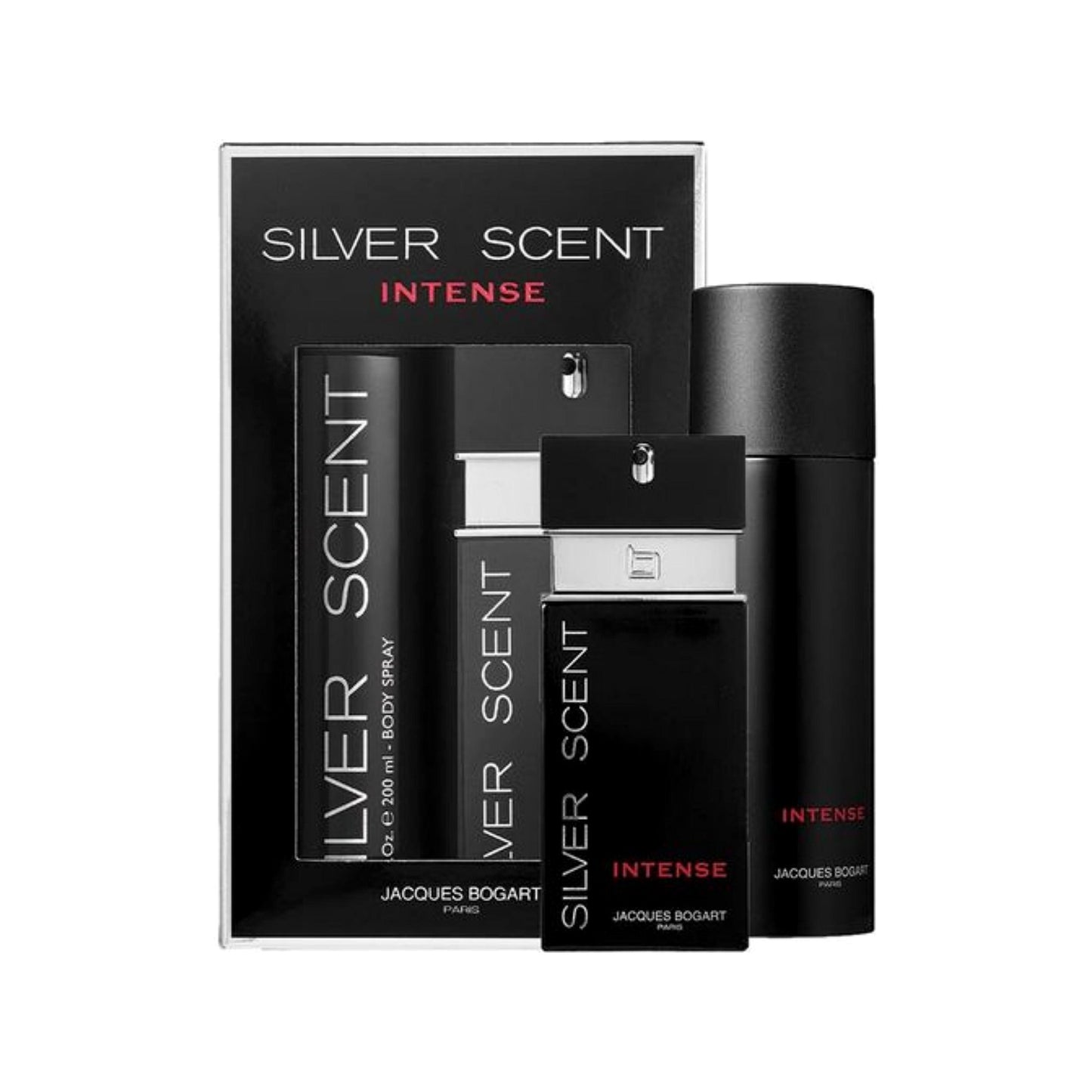 JACQUES BOGART SILVER SCENT INTENSE 100ML SET 2PCS