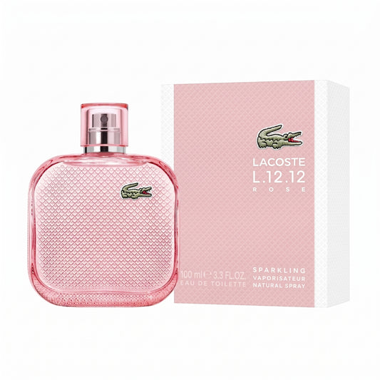 LACOSTE L.12.12 ROSE SPARKLING WOMAN EDT 100ML
