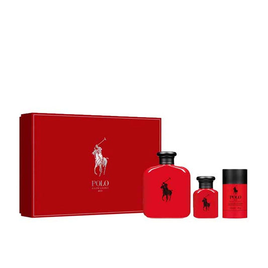 RALPH LAUREN POLO RED MEN EDT 125 ml+40 ml+DEO 75 ml