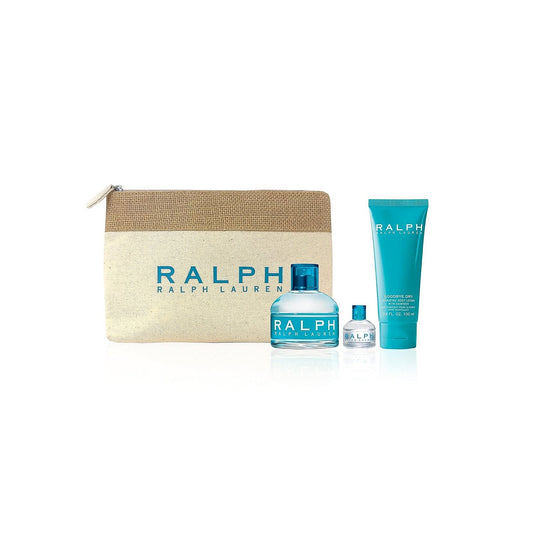 RALPH LAUREN CALIPSO EDT 100ML+7ML+BL100ML+COSMETIC BAG
