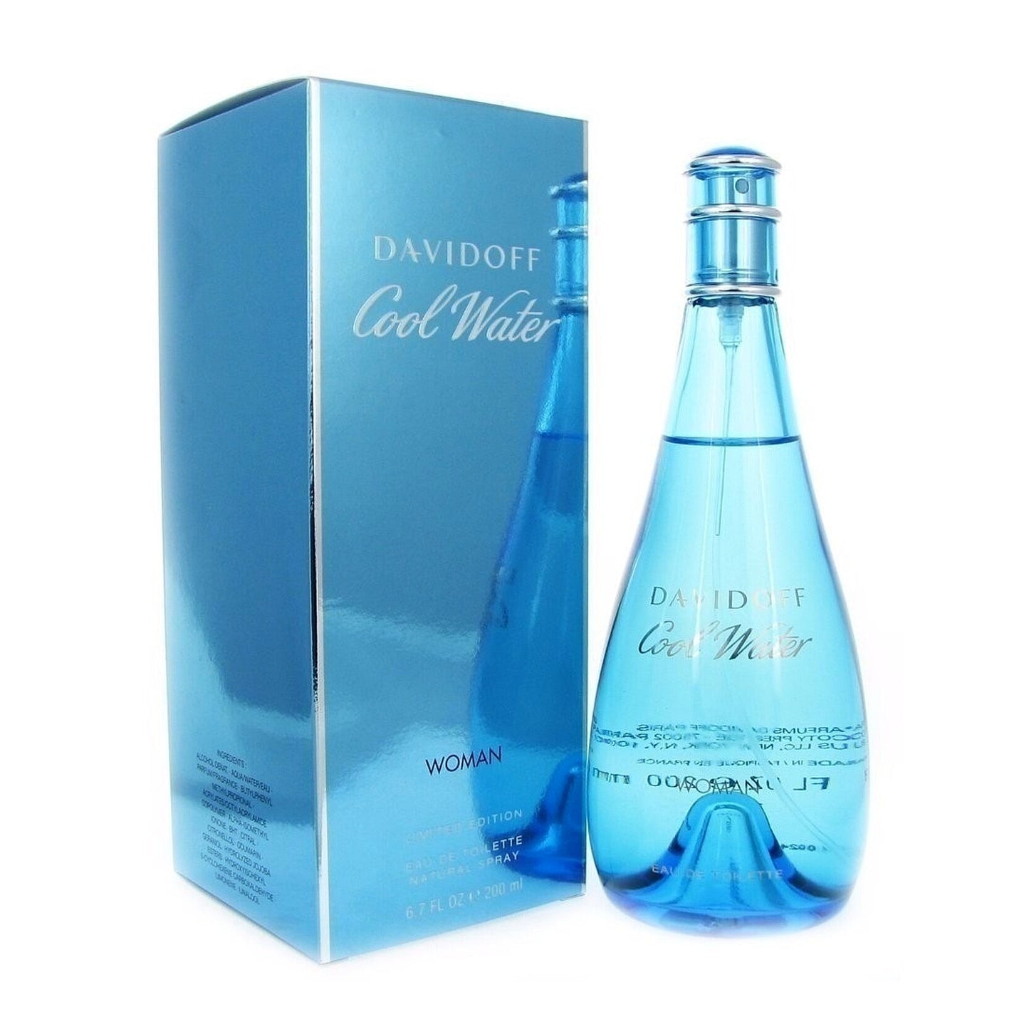 DAVIDOFF COOL WATER 200ML DAMA