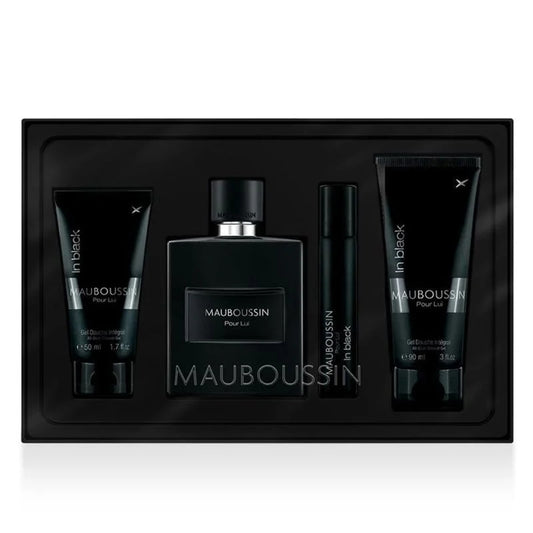 MAUBOUSSIN POUR LUI IN BLACK EDP 100ML+20ML+SG 50ML+SG 90ML