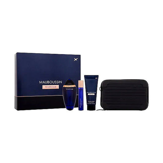 MAUBOUSSIN PRIVATE CLUB EDP 100ML+20ML+SG75ML+BOLSO