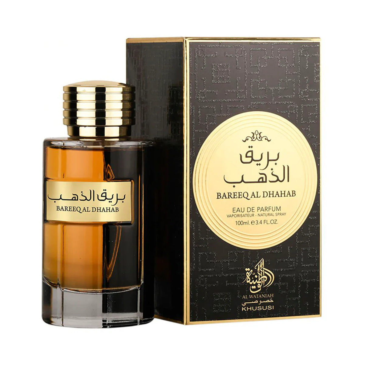 AL WATANIAH BAREEQ AL DHAHAB MEN EDP 100ML