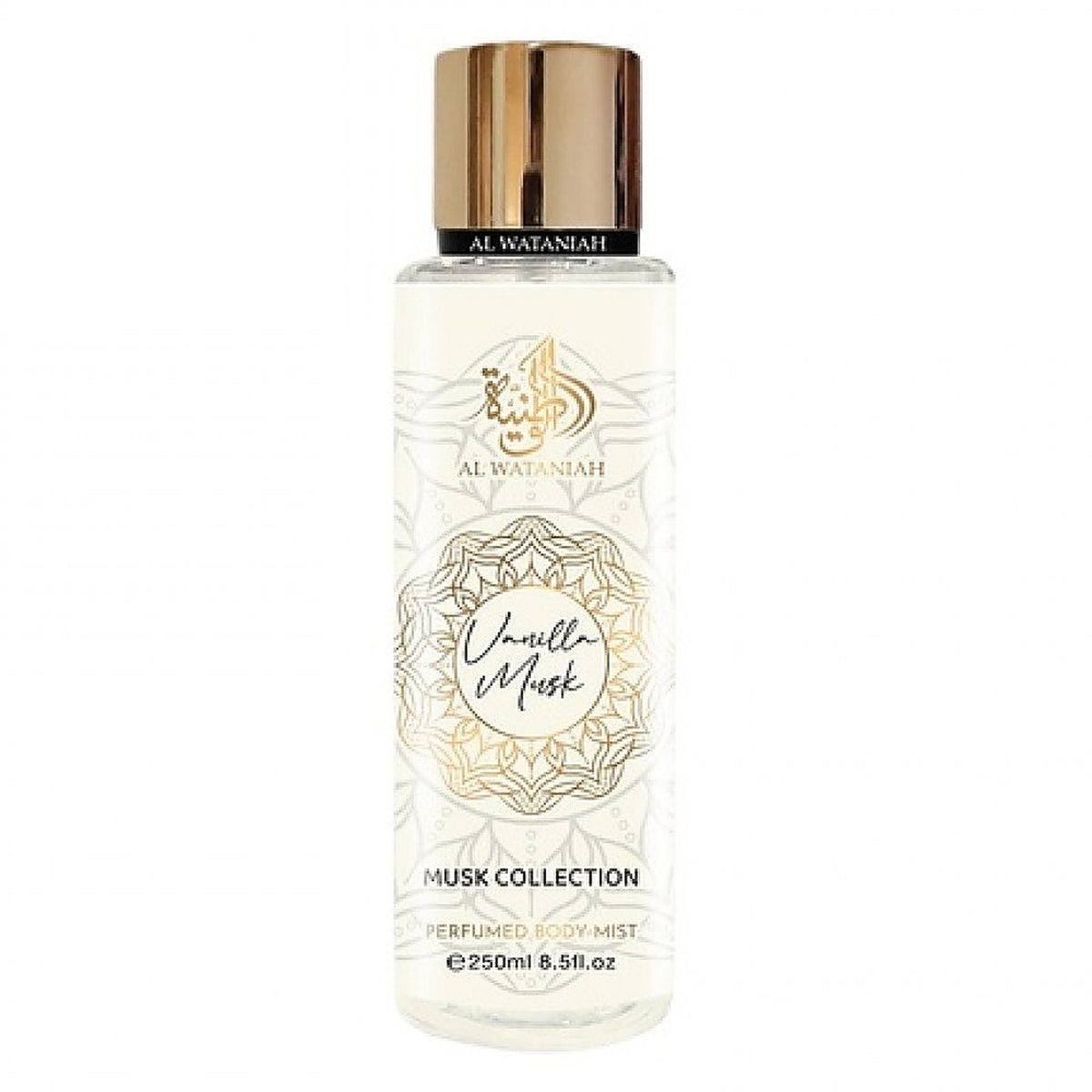 AL WATANIAH VANILLA MUSK BODY MIST 250ML