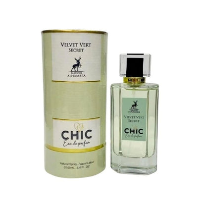 MAISON ALHAMBRA CHIC VELVET VERT SECRET EDP 100ML