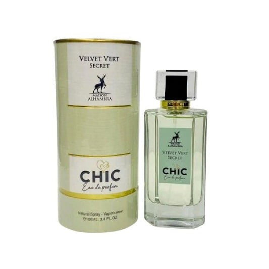 MAISON ALHAMBRA CHIC VELVET VERT SECRET EDP 100ML