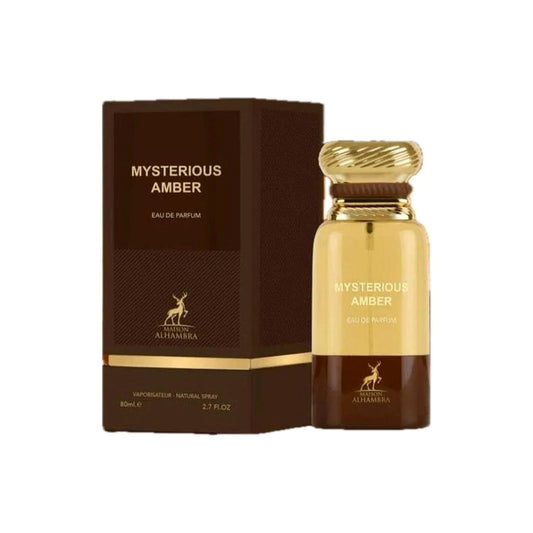 MAISON ALHAMBRA MYSTERIOUS AMBER EDP 80ML