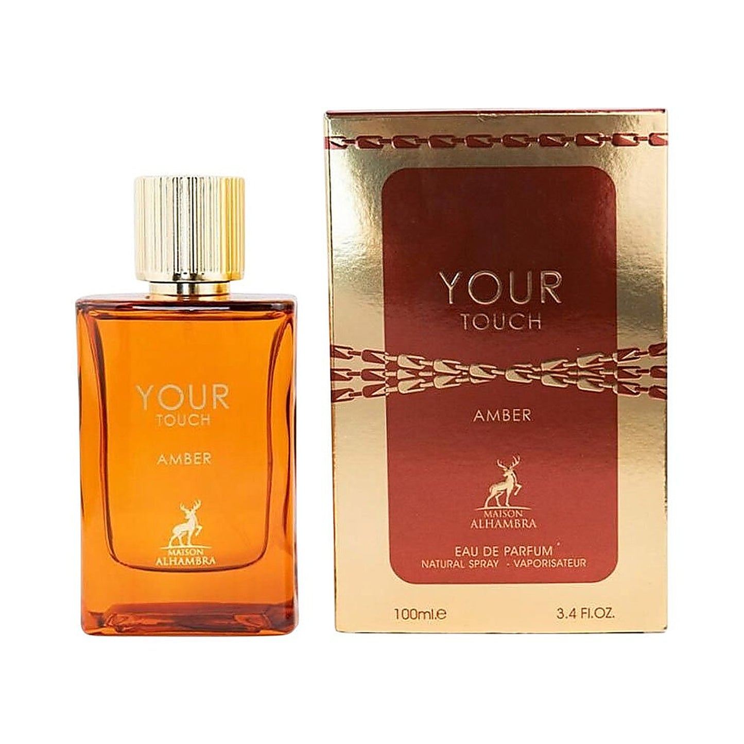MAISON ALHAMBRA YOUR TOUCH AMBER EDP 100ML