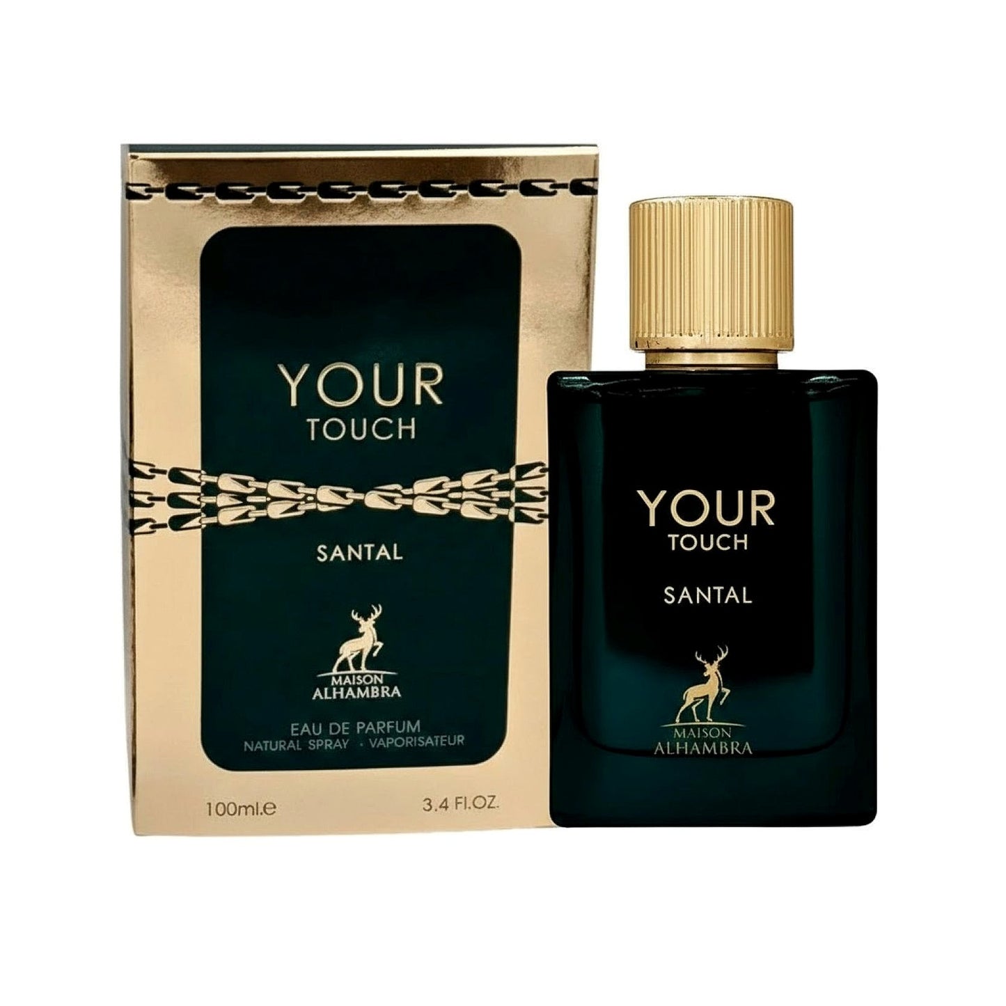 MAISON ALHAMBRA YOUR TOUCH SANTAL MEN EDP 100ML