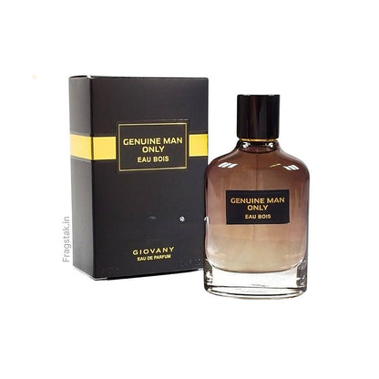 FRAGRANCE WORLD GENUINE ONLY EAU BOIS MEN EDP 100ML