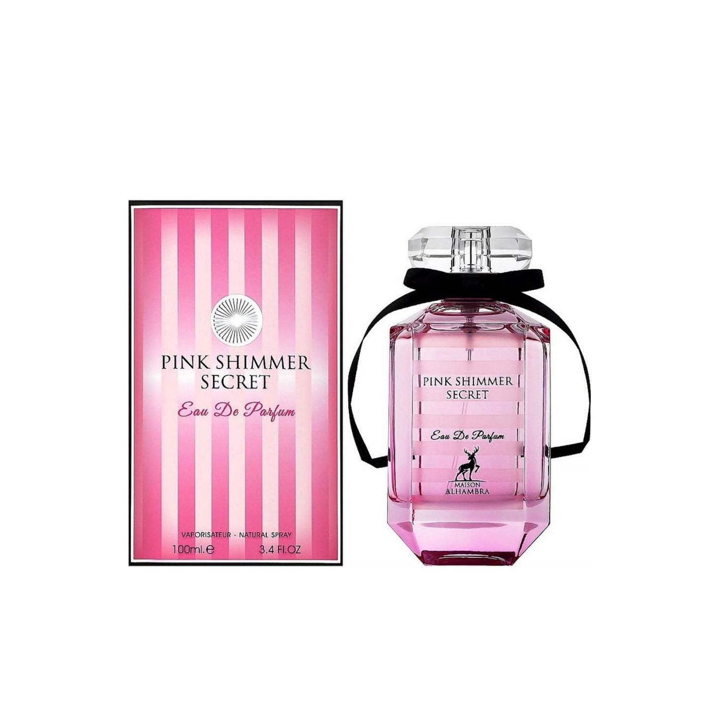MAISON ALHAMBRA PINK SHIMMER SECRET EDP 100ML