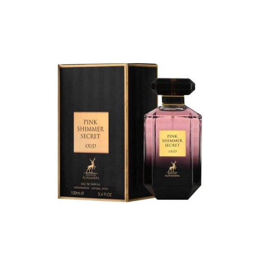 MAISON ALHAMBRA PINK SHIMMER SECRET OUD EDP 100ML