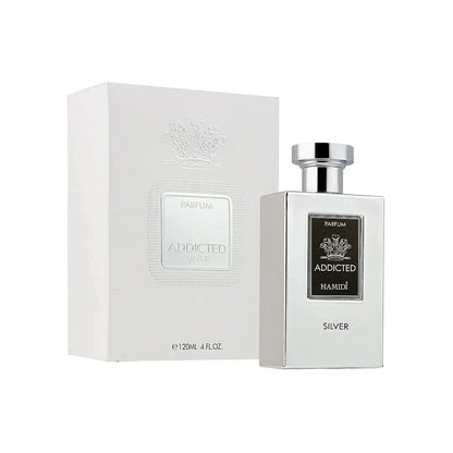 HAMIDI ADDICTED SILVER MEN PARFUM 120ML