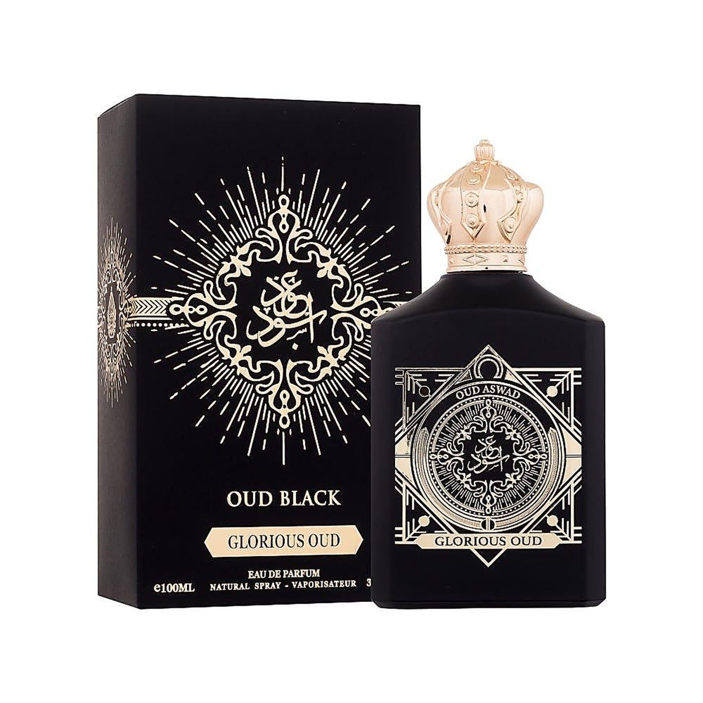 HOUSE OF PERFUMES GLORIOUS OUD BLACK EDP 100ML