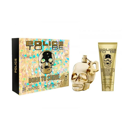 POLICE TO BE BORN TO SHINE MAN EDT 75ML+SH 100ML