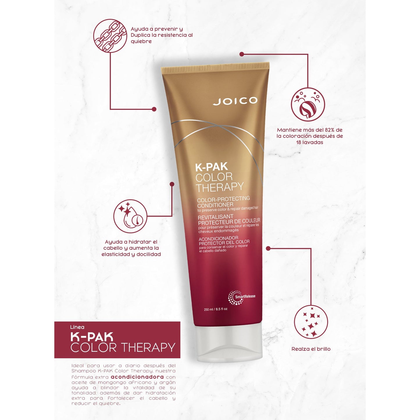Joico K-Pak Color Therapy Conditioner 250Ml
