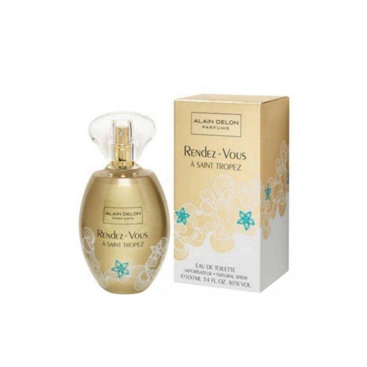 ALAIN DELON AD RENDEZ VOUS A SAINT TROPEZ EDT 100ML