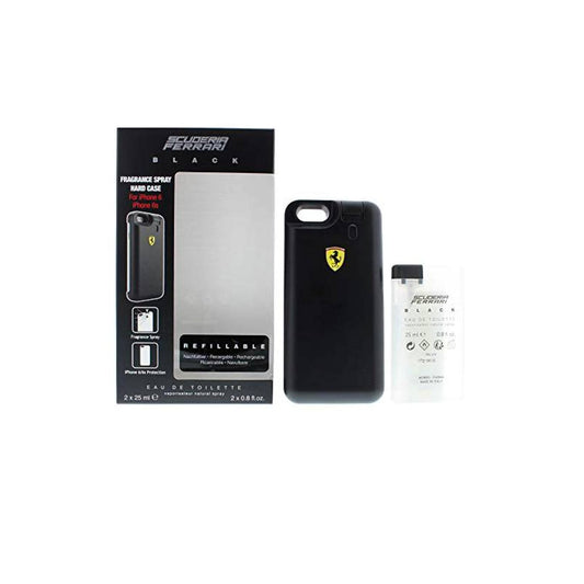FERRARI BLACK SCUDERIA SET 2 UN 25ML MAS CARCASA IPHONE 6
