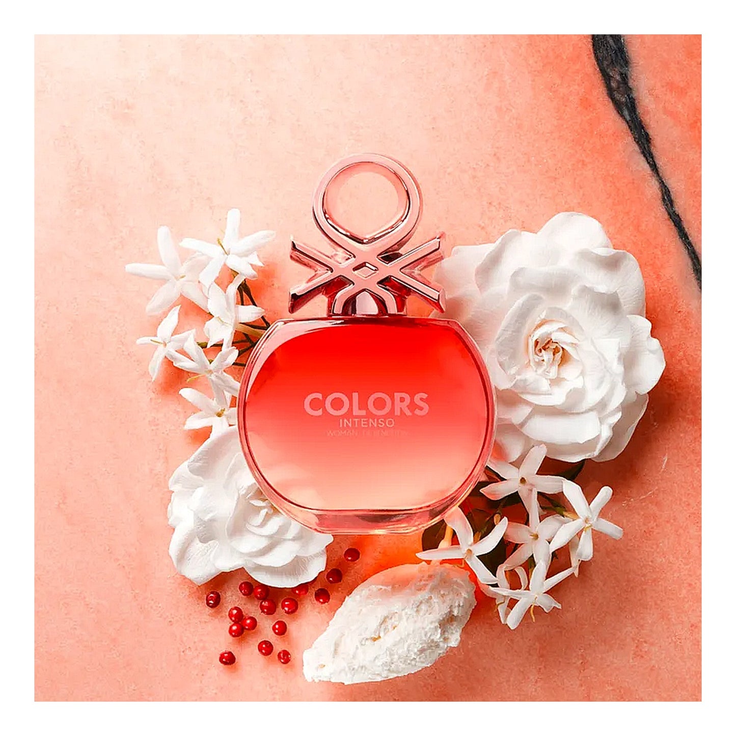 BENETTON COLORS ROSE INTENSE WOMAN EDP 80ML