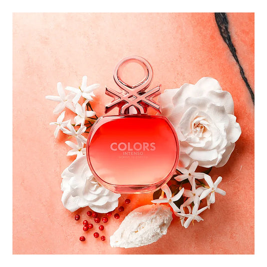 BENETTON COLORS ROSE INTENSE WOMAN EDP 80ML