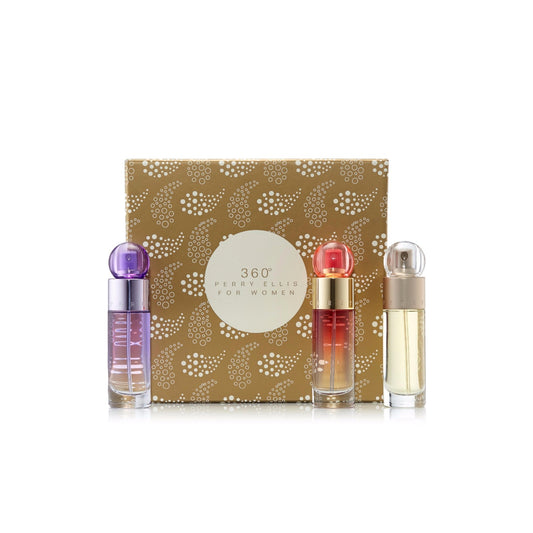 PERRY ELLIS 360 WOMEN EDT 30 ml+CORAL EDP 30 ml+PURPLE EDP 30 ml