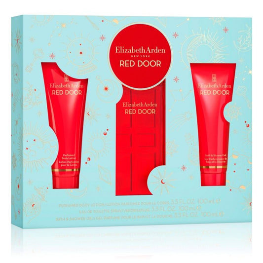 ELIZABETH ARDEN RED DOOR 100ML+ 100ML BL+100ML SG