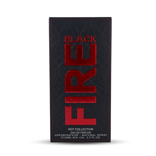 HOT COLLECTION FIRE BLACK MEN EDP 100ML