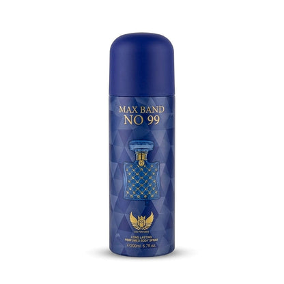 ZAK PERFUMES MAX BAND NO 99 BODY SPRAY 200ML