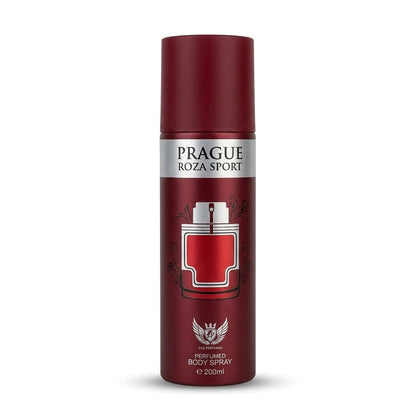 ZAK PERFUMES PRAGUE ROZA SPORT BODY SPRAY 200ML