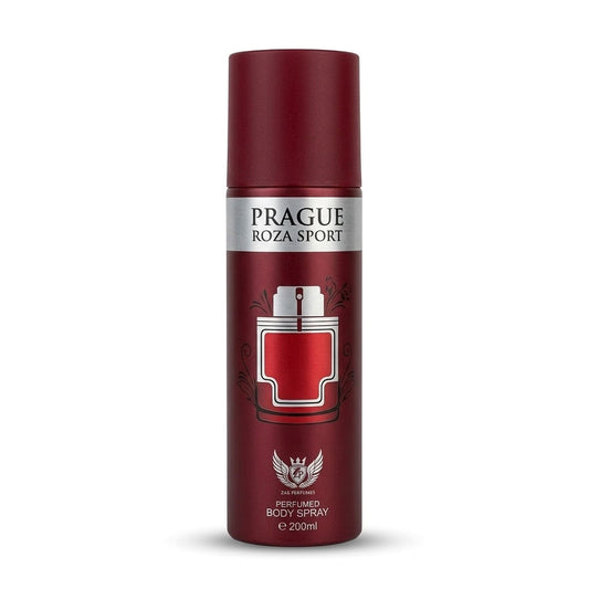 ZAK PERFUMES PRAGUE ROZA SPORT BODY SPRAY 200ML