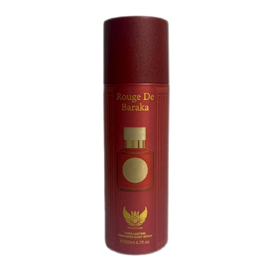 ZAK PERFUMES ROUGE DE BARAKA BODY SPRAY 200ML