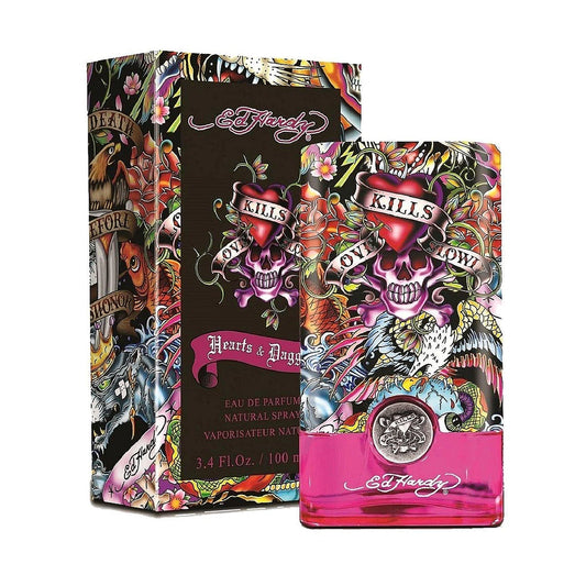 ED HARDY HEARTS & DAGGERS EAU DE PARFUM EDP 100 ML