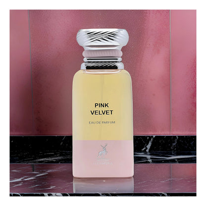 MAISON ALHAMBRA PINK VELVET WOMAN EDP 80ML.